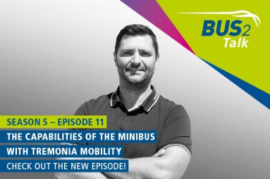 ’Series 5 – Episode 11, The world of minibuses with Tremonia Mobility’. Listen in to the new episode! 