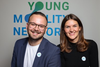 Anna Filby und Max Beitler stehen für Austausch, Netzwerken und gegenseitiges Empowerment