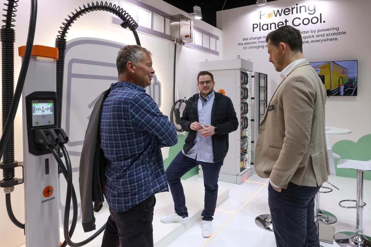 Kempower and other companies are presenting their fast-charging systems at BUS2BUS Kempower and other companies are presenting their fast-charging systems at BUS2BUS