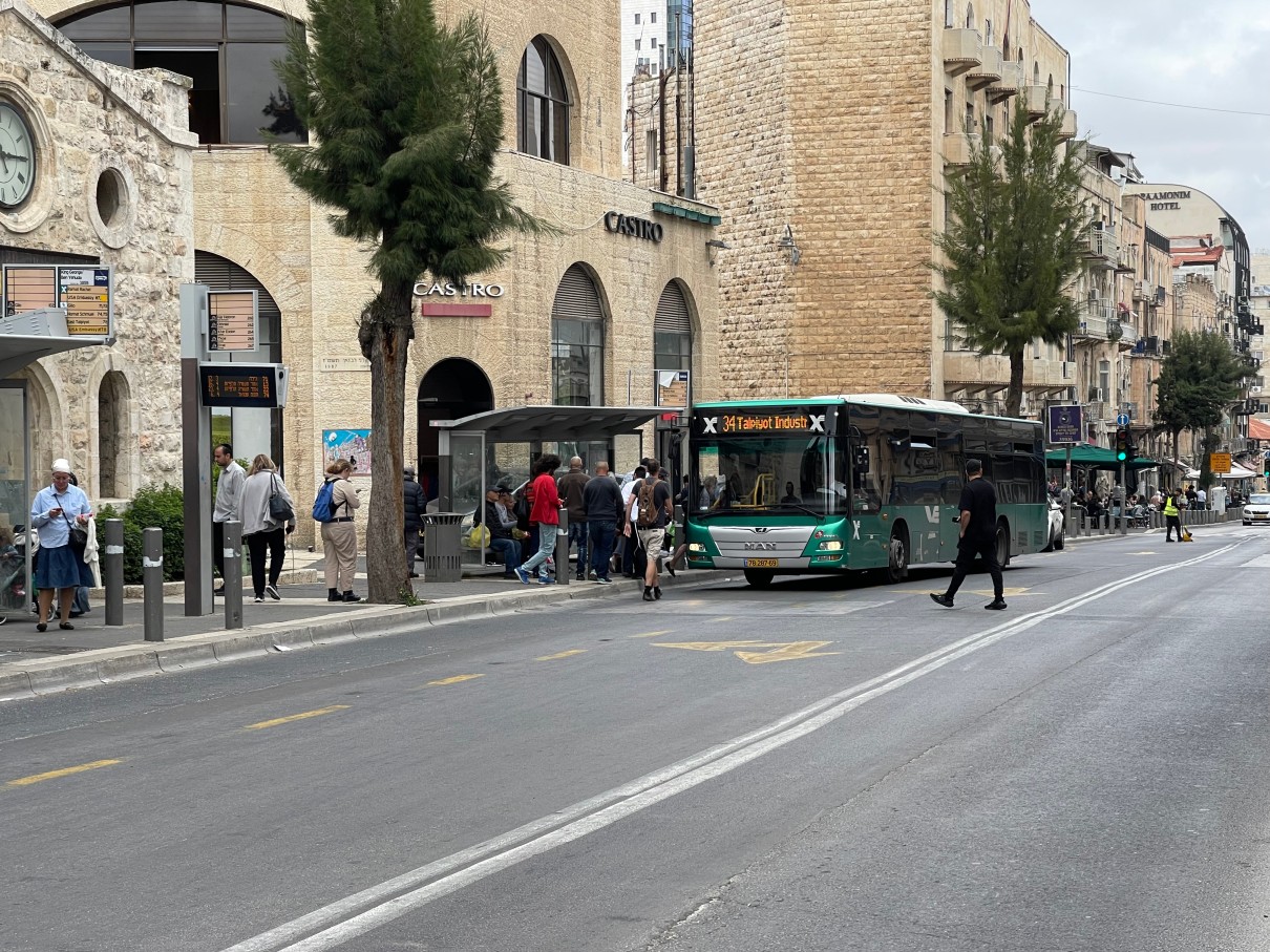 Bus in Jerusalem © Totinia Hörner