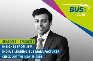 ’Series 5 – Episode 9, Insights from JBM, India’s leading bus manufacturer’. Listen in to the new episode! 